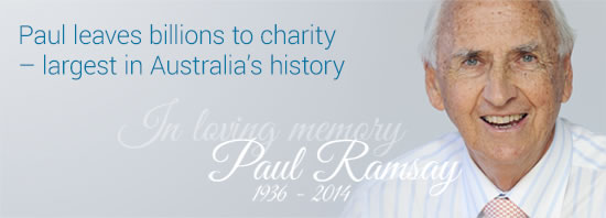 In loving memory - Paul Ramsay